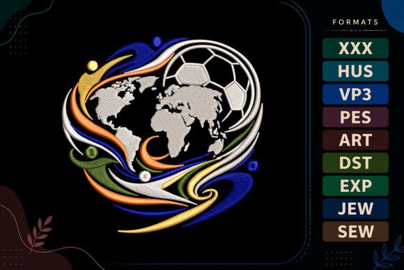 World Soccer Football Cup Embroidery Review